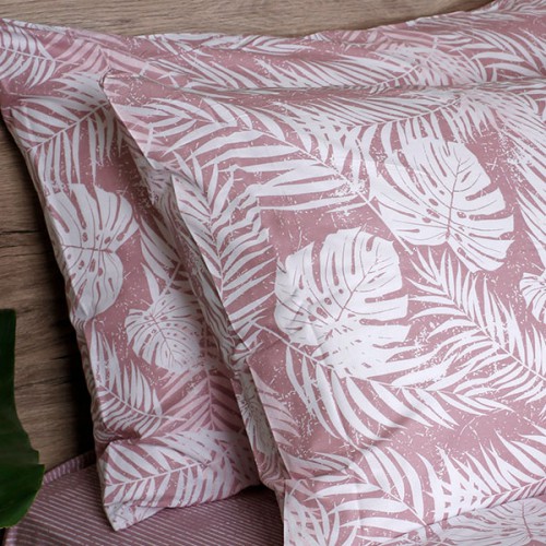 Παπλωματοθήκη Cotton Feelings 2038 Pink Μονή (170x250)