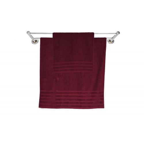 Ideato Face Towel 50X90 Bordeaux Combed Cotton 500g/m2 - 2117-2