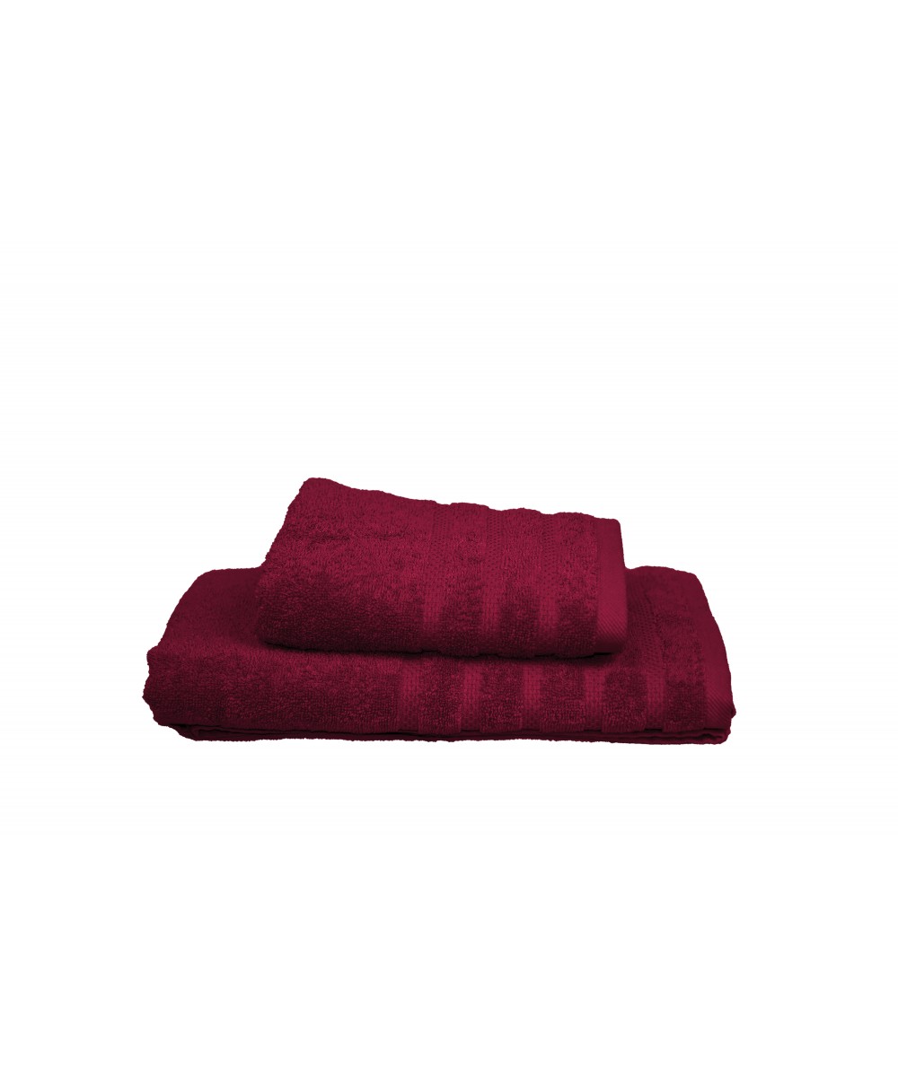 Ideato Bath Towel 70X140 Bordeaux Combed Cotton 500g/m2 - 2117-3