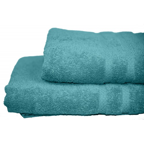 Ideato Face Towel 50X90 petrol Blue Combed Cotton 500g/m2 - 2122-2