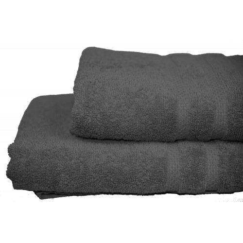 Ideato Hand Towel 30X50 Combed Dark Gray 500g/m2 - 2126-1