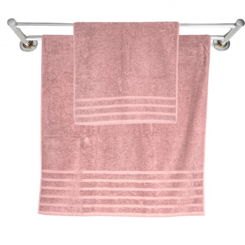 Ideato Hand Towel 30X50 Salmon Combed Cotton 500g/m2 - 2127-1