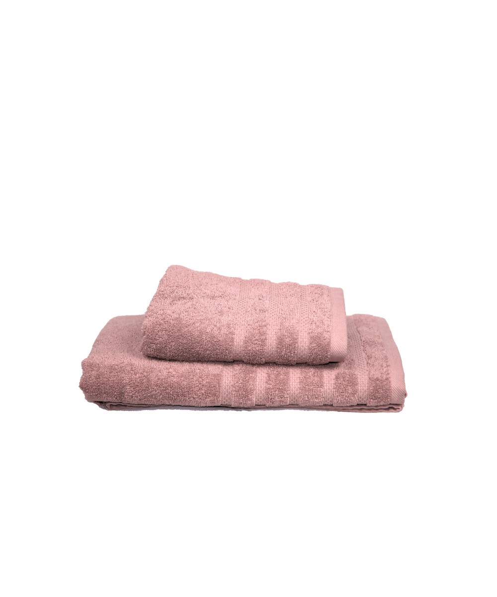 Ideato Hand Towel 30X50 Salmon Combed Cotton 500g/m2 - 2127-1