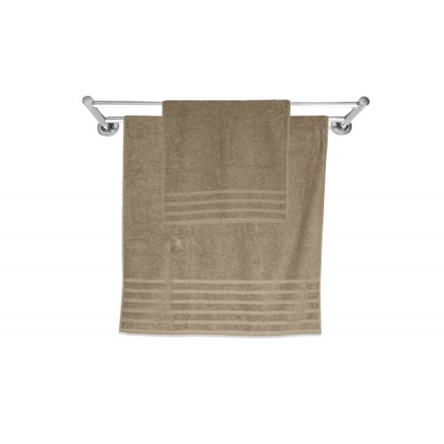 Ideato Hand Towel 30X50 Mocha Combed Cotton 500g/m2 - 2128-1
