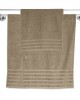 Ideato Face Towel 50X90 Mocha Combed Cotton 500g/m2 - 2128-2
