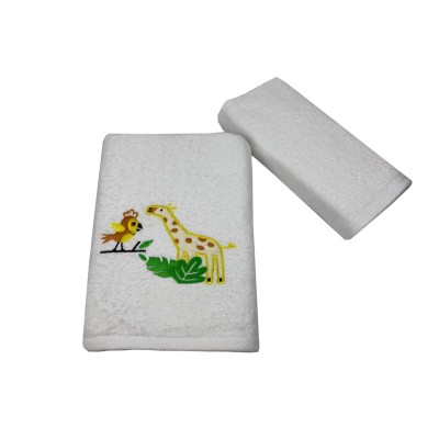 Σετ Παιδικές Πετσέτες Δύο Τεμαχίων 40x60 , 65Χ135 Astron Italy  Zoo - 373-1