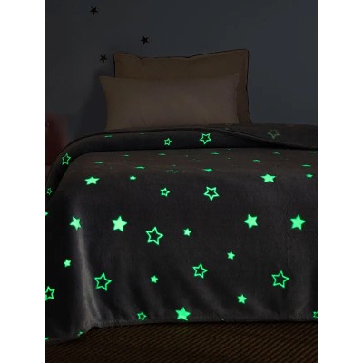 Baby Crib's Blanket Luminus Sunshine 110X140 Stars Pink - 041-53-stars-pink