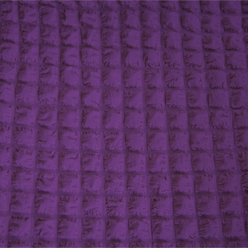 Σετ Ελαστικών Καλυμμάτων Σαλονιού Γκοφρέ Purple - 1686