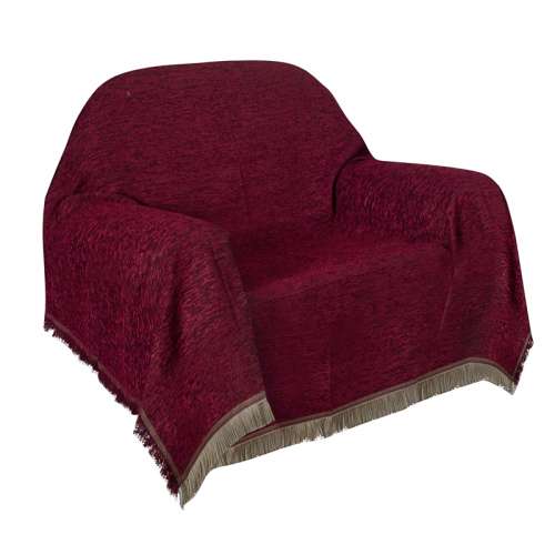 Three Seater Soft Touch Chenille Sofa Throw 170X290 Ideato - 1630-3
