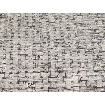 Σενίλ Ριχτάρι Soft Touch Ideato για Τριθέσιο Καναπέ Weave Grey 170Χ290 - 1832-3