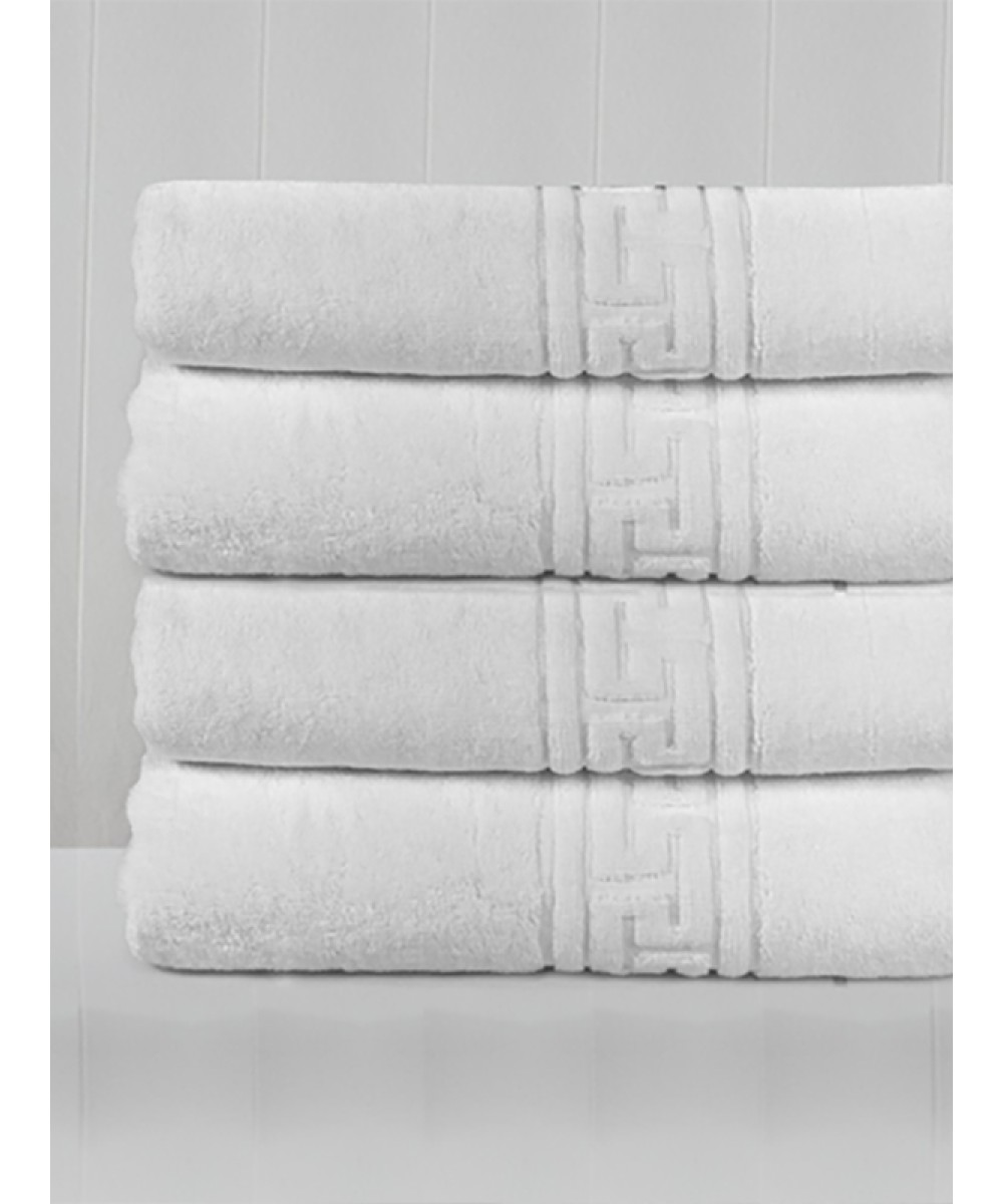 Hotel Face Towel MEANDER 50Χ100 500gsm - MEANDER-1