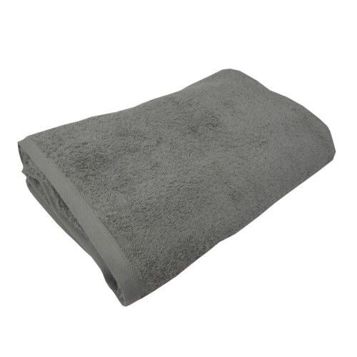 Grey hotel pool-spa towel 80Χ160 100% cotton 500gsm - 1329
