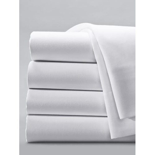 Single Ηοtel Sheet Ideato JUNO 50% Cotton - 50% Polyester 160Χ260 144TC - JUNO-1