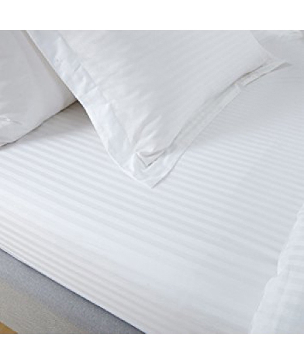 Queen size Ηοtel Quilt case Ideato PIANA 220Χ240 60% Cotton - 40% Polyester Cotton Satin 180tc with Stripe 1.5cm - PIANA-7