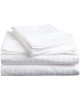 Queen size Fitted Ηοtel Sheet Ideato NEPTUNE 170Χ200+30 100% Cotton Cotton Satin  220tc with Stripe 1.5cm - NEPTUNE-12