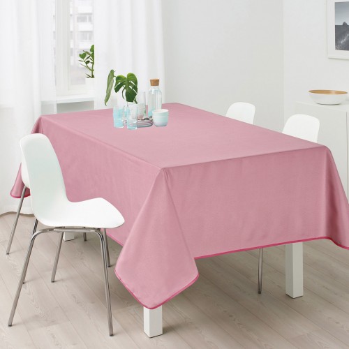 Pink Unstainable Round Tablecloth for Restaurants 150 - 1723-3
