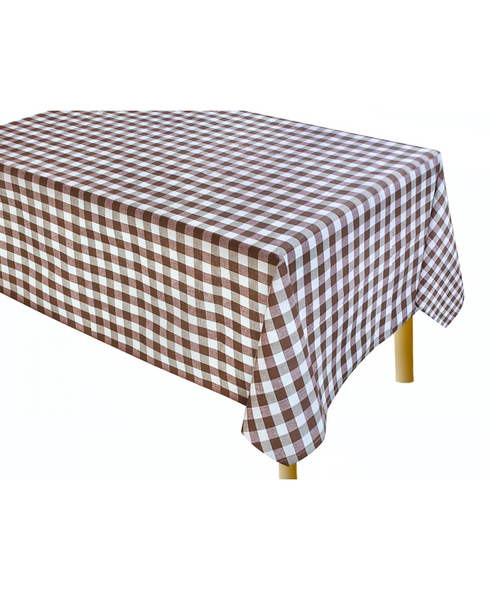 Printed Rectangular Tablecloth for Restaurants 140Χ180 - 1552-2