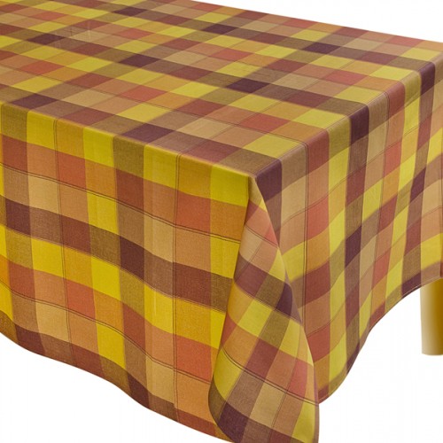 Printed Rectangular Tablecloth for Restaurants 140Χ220 - 1590-3