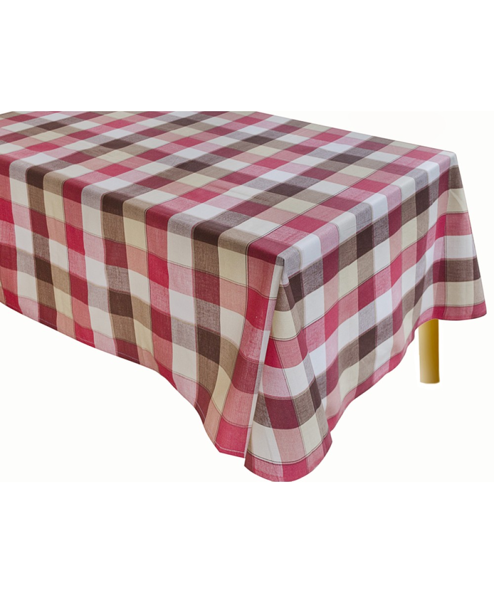 Printed Square Tablecloth for Kitchen 140Χ140 - 2588-1