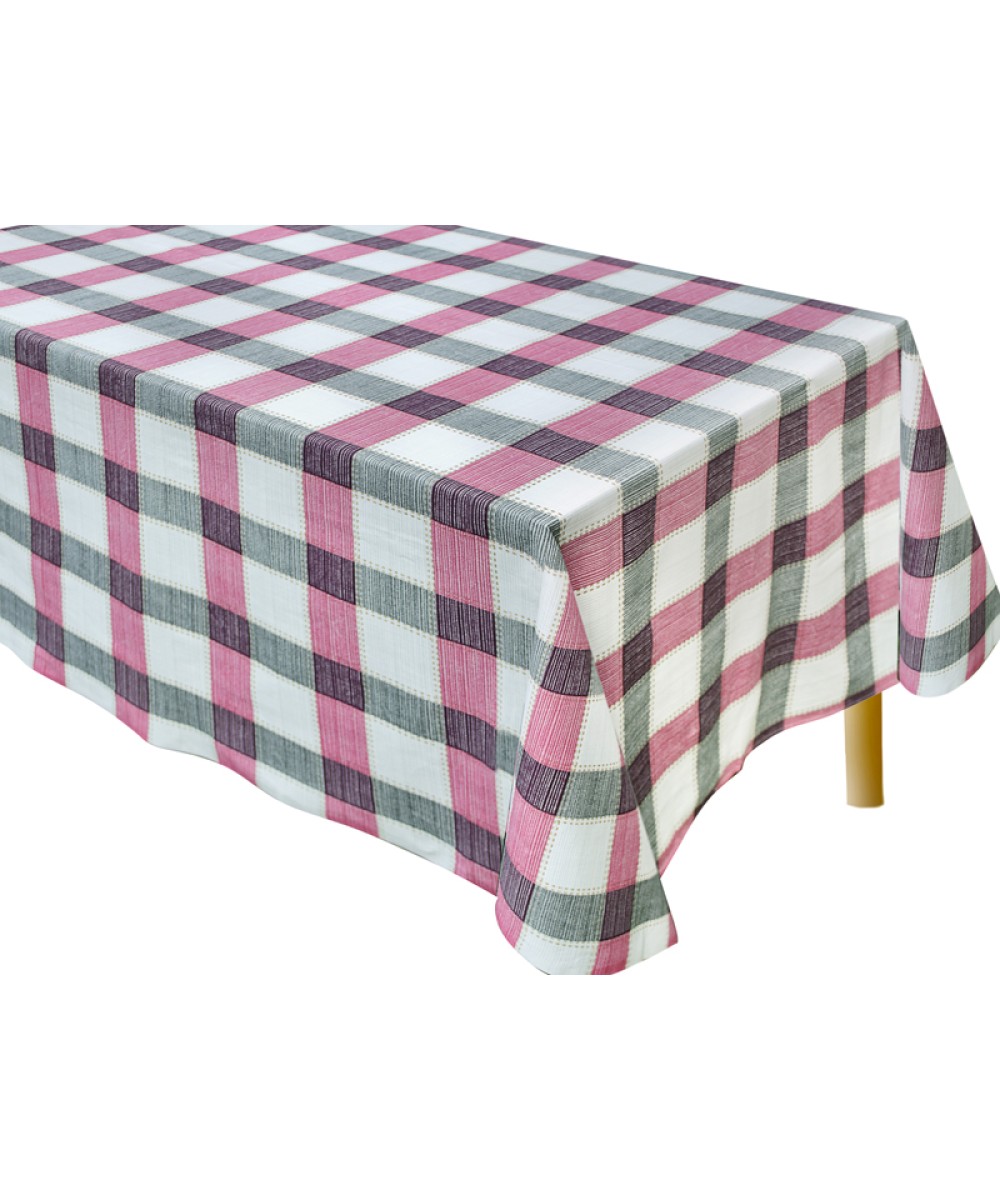Printed Rectangular Tablecloth for Restaurants 140Χ220 - 1592-3