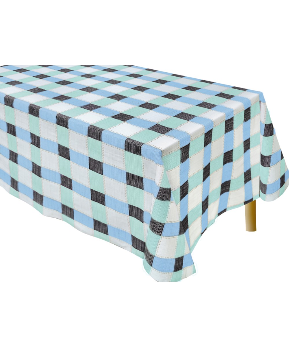 Printed Rectangular Tablecloth for Restaurants 140Χ180 - 1594-2