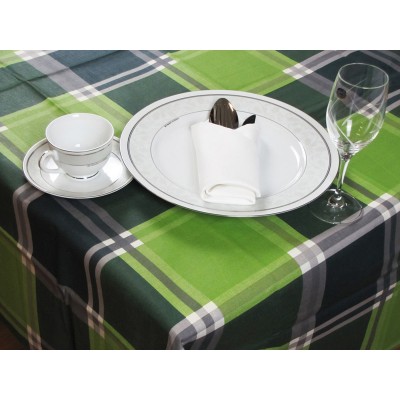 Printed Rectangular Tablecloth for Kitchen 140Χ180 - 2547-2