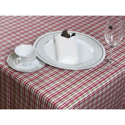 Printed Rectangular Tablecloth for Restaurants 140Χ180 - 1556-2