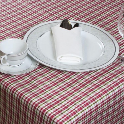 Printed Rectangular Tablecloth for Restaurants 140Χ180 - 1556-2