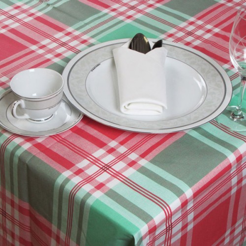 Printed Rectangular Tablecloth for Restaurants 140Χ180 - 1557-2