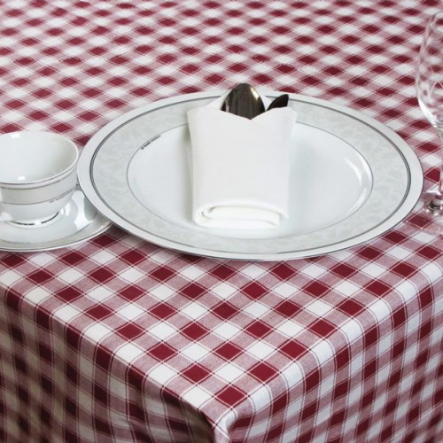 Printed Square Tablecloth for Kitchen 140Χ140 - 2561-1