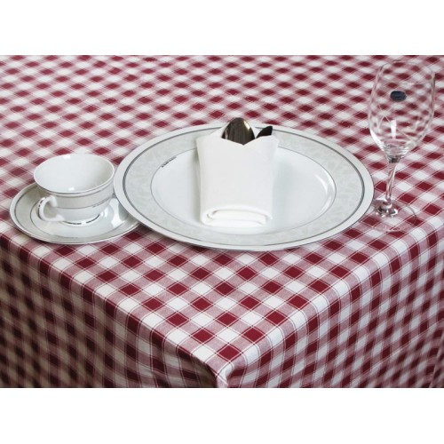 Printed Rectangular Tablecloth for Restaurants 140Χ180 - 1561-2