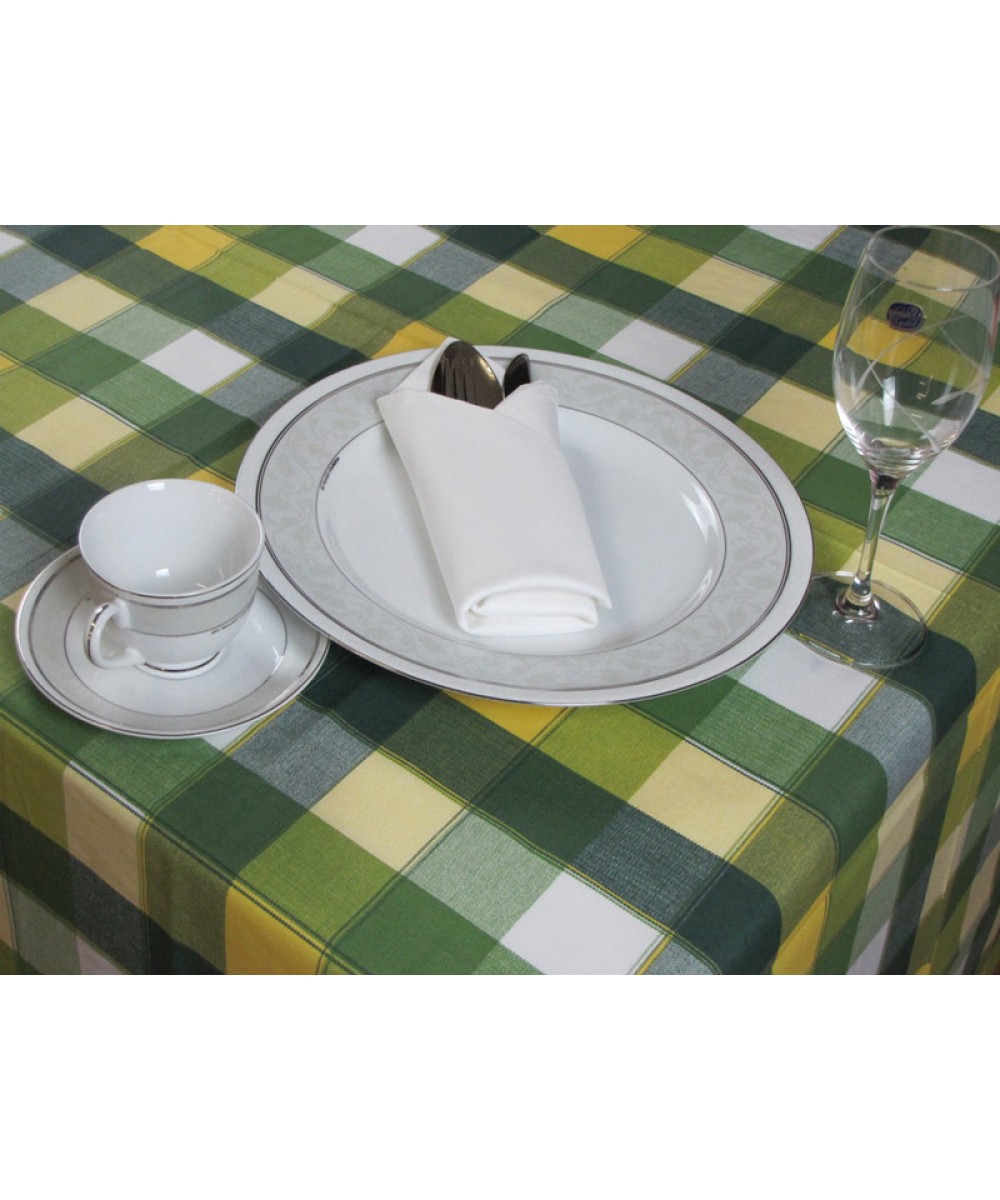 Printed Rectangular Tablecloth for Kitchen 140Χ220 - 2589-3