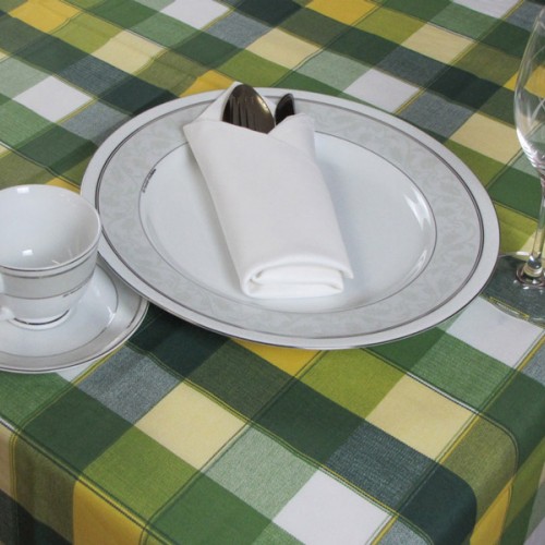 Printed Square Tablecloth for Kitchen 140Χ140 - 2589-1
