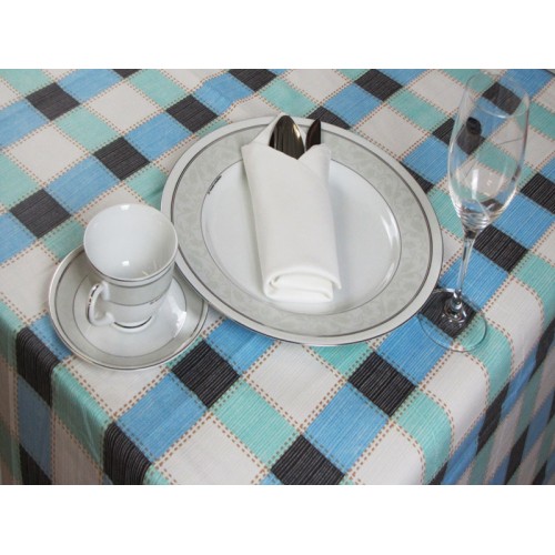 Printed Square Tablecloth for Kitchen 140Χ140 - 2594-1