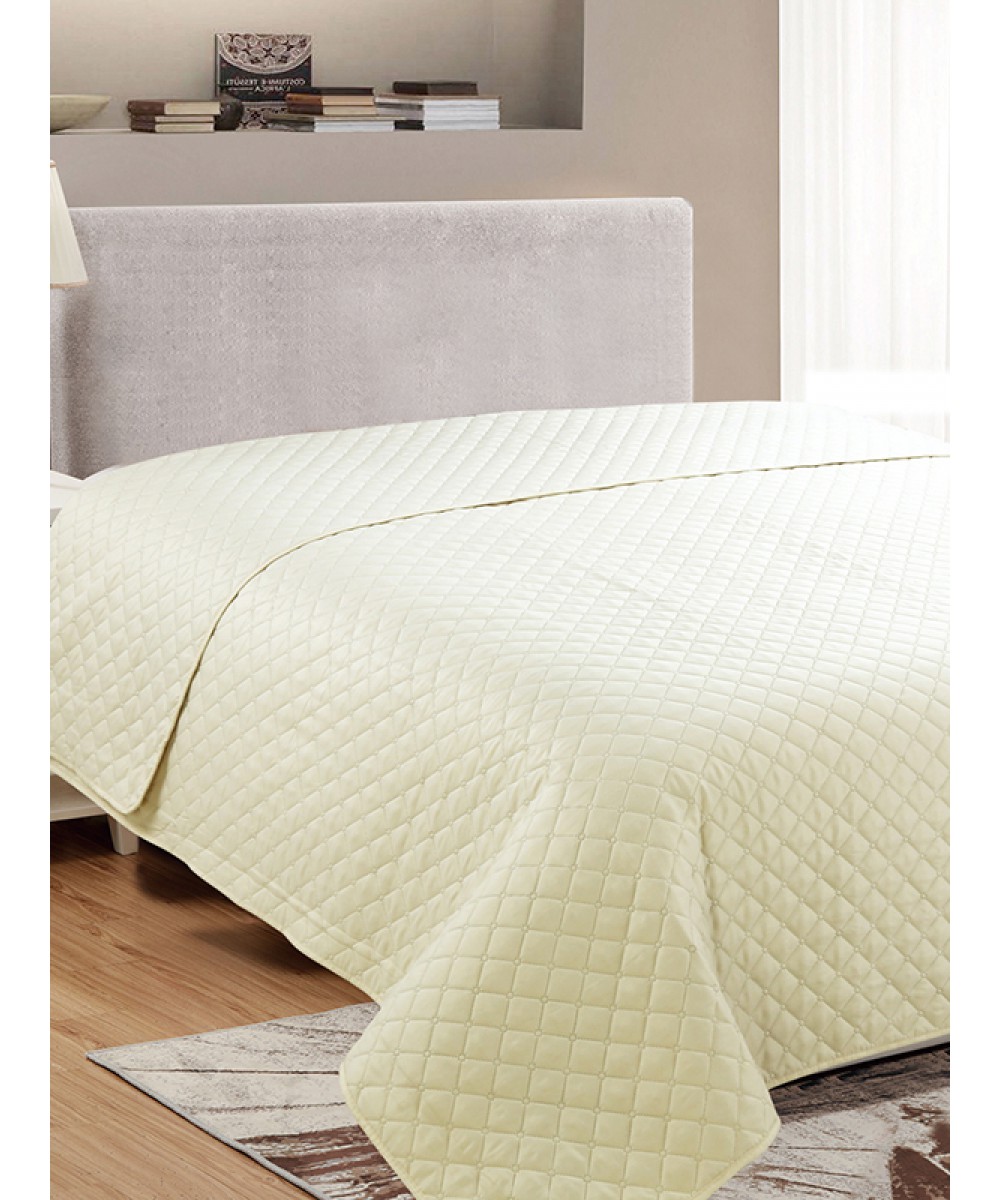 Semi-Double Blanket 160X220 Fiber Ecru -131-17-e