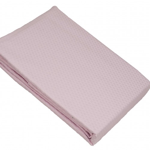 Pink single pique sanforized blanket 170Χ230 - 1256-1