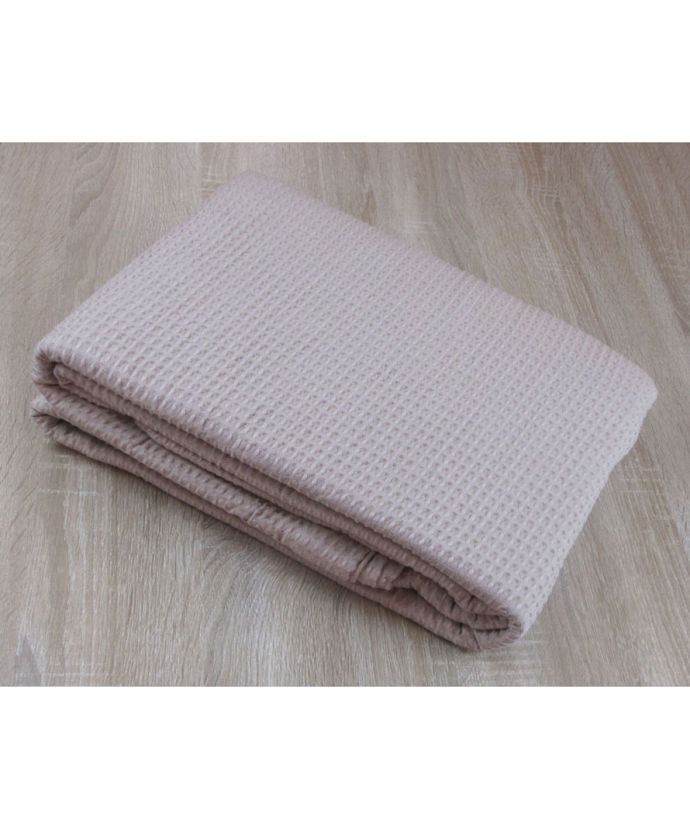 Beige Single Pique Sanforized Blanket 170Χ265 - 1995-1