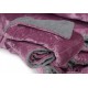 Κουβερτοπάπλωμα Υπέρδιπλο 220Χ240 Flannel Με Κάτω όψη Sherpa Flamingo Arizona Amethyst - 2043-2