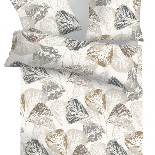 Pillowcase 100% Cotton Ideato Autumn Leaves 50Χ70 - 1388-2