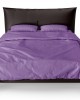 Pillowcase 50X70 100% Cotton Ideato Purple - 1712-2