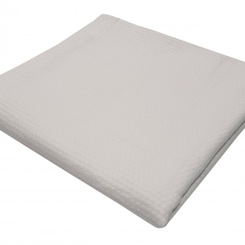 Κουβέρτα Πικέ Le Blanc Sanforized Cotton 100%  Μονή 170x260 White