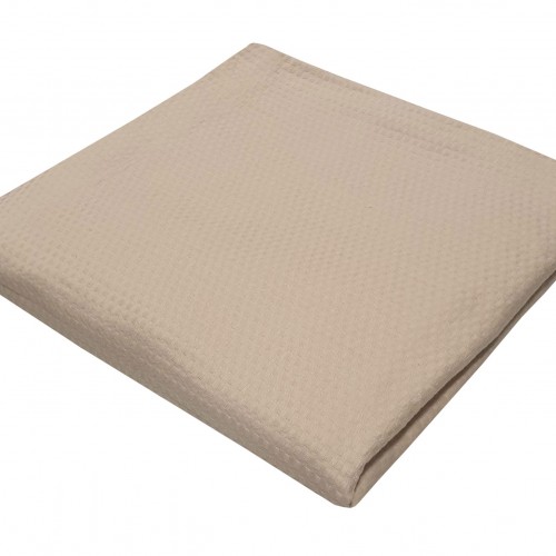 Le Blanc Sanforized Cotton Pique Blanket 100% Single 170x260 Beige