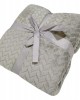Κουβέρτα Le Blanc Velour Flannel Light Grey Διπλή 200x220 400gsm