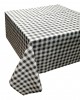 Tablecloth KOMBOS Plaid Polycotton Design-1 Gray 140x180