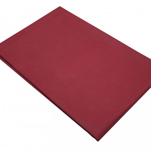 KOMBOS bed sheet Red plain Double with elastic 150x200 20