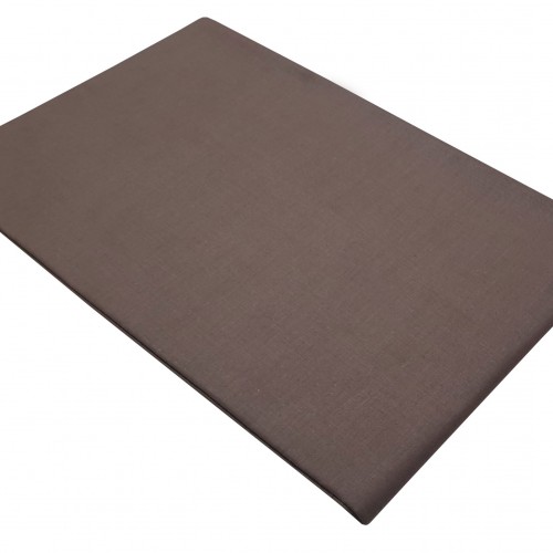KOMBOS bed sheet Brown monochrome Double with elastic 150x200 20