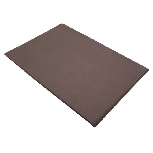 KOMBOS bed sheet Brown monochrome Double with elastic 150x200 20