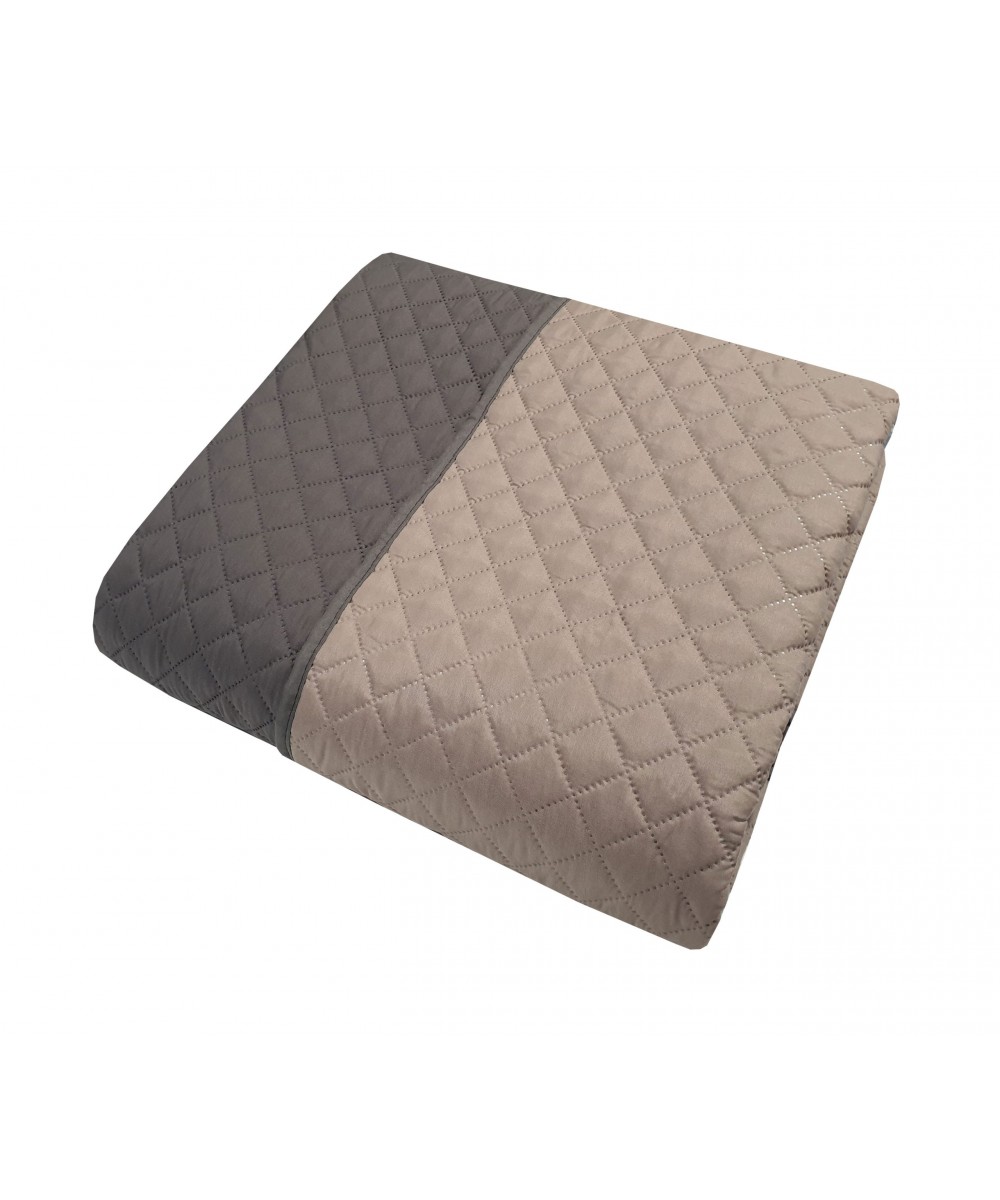 Blanket Le Blanc Microfiber ULTRASONIC 90gr/m2 NEW WITH RELAY LIGHT BROWN - MOCHA Extra Double 220X240