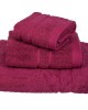 Set of 3 pcs Le Blanc Peinier Towels 600g/m2 Crimson (40x60, 50x95, 80x145)