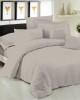 Sheet Single LeBlanc Monochrome Polycotton 50/50 TC144 Light Gray extra double with elastic 160x200 35